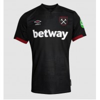 Maglia Calcio West Ham United Lucas Paqueta #10 Seconda Divisa 2024-25 Manica Corta